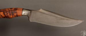   "Nightingale variation Knife" custom par Oliver Goldschmidt - Cerisier