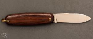  Couteau Bouledogue Véritable "Issarinox" - Palissandre