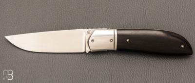 Couteau " Bohème " custom par Rémi Lavialle - RWL34 et ébène