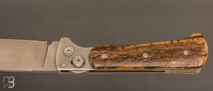    Couteau "Canadjin" par Éric Parmentier - Ivoire de mammouth