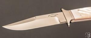   Couteau  "  Chute Knife intégral " par Dietmar F. Kressler - Nacre