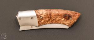 Couteau " custom " Koa et RWL34 de Berthelemy Gabriel - La Forge Agab