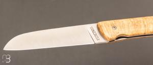   Couteau " L08 " par Perceval - Loupe d'Acacia et 19C27