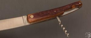   Couteau Le Liadou 2 pièces chêne de barrique 12 cm