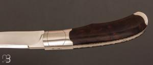 Couteau " Mini-Mix " pliant artisanal de Cyril Kalisz - Gidgee et RWL-34