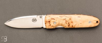 Couteau " Monterey " par Citadel - Loupe de bouleau et Böhler N690Co