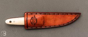 Couteau " Mushroom " fixe par Citadel Dep Dep - Os 