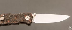    Couteau « PULSE W-Lock » pliant par MASERIN - CPM Magnacut et carbone- 630.FCA