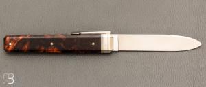   Couteau  " Palanquille " par Adrien Vautrin - Bois de fer