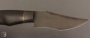   Couteau " Petit Hunter " semi intégral par Adam DesRosiers
