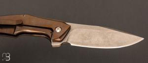  Couteau " Rowdy HiTech " par Gerry McGinnis design Tashi Bharucha