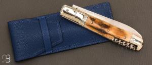   Couteau " Rumilly 3 pièces " par Erwann Aubriet - Ivoire de mammouth