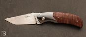 Couteau pliant de collection de Stphane Sagric - Gidgee et lame en RWL34