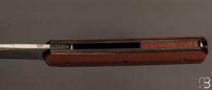   Couteau " Small Sanjo " par Guy Poggetti - Micarta et C130