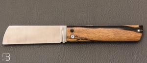 Couteau " Snard " par Tom Fleury - Ebène royal