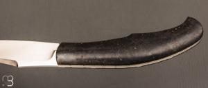    Couteau " Spicy " pliant de Cyril Kalisz - Amboine noire et RWL34