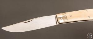   Couteau " Yatagan " par Erwann Aubriet - Ivoire de mammouth