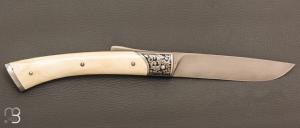    Couteau " custom " pompe avant  par Daniel Marlot - Les couteaux Toto