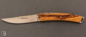    Couteau Le Thiers Nature S N088/100 par Fontenille-Pataud - Bois de serpent et lame en 14C28n