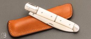  Couteau " Yssingeaux" par Romain Alvarez - RWL34 et ivoire de mammouth