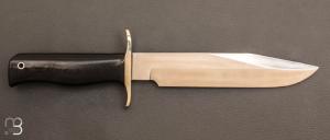 Couteau "  Attack N°14 - 7 1/2" par Randall - Micarta noir