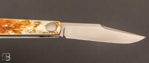 Couteau " Barlow" custom de Jean Baptiste Leveque