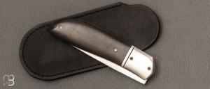 Couteau " Bohème " custom par Rémi Lavialle - RWL34 et ébène