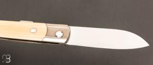  Couteau " Boxer "  lock-back par Jean-Pierre Suchéras - Mammouth et RWL-34