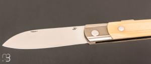  Couteau " Boxer "  lock-back par Jean-Pierre Suchéras - Mammouth et RWL-34