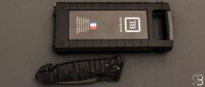 Couteau pliant C.A.C. S200 - Armée Française - PA6 FV noir
