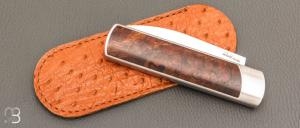 Couteau " Canif " pompe avant custom de Florent Dall'ava - L'atelier Dall'ava