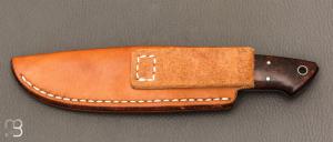 Couteau " Integral Gut Hook " par Dietmar F. Kressler - Ironwood - RARE