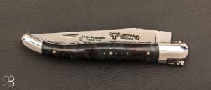  Couteau Laguiole Aubrac Loupe de peuplier stabilisée