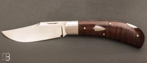 Couteau " Lanny's clip " custom de Jean Baptiste Leveque - Gidgee et RWL34