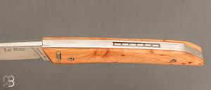 Couteau " Le Klic " par JP Hontanx - Genévrier et 12c27N