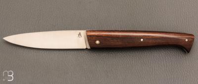   Couteau " Le Lombard " par Fontenille-Pataud - Bois de fer et 14c28n