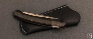  Couteau  "  Merops S-Lock "  FatCarbon et RWL34 par Olivier Lamy - Skua Coutellerie
