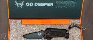 Couteau Mini ADIRA™ Tempest Grey Grivory® par BENCHMADE -  BN18065BT-01