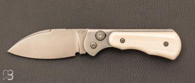    Couteau "  Morphalou " par Éric Parmentier - Mammouth et RWL34