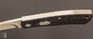   Couteau " Nativ Mini "  par Aleksandr Vetrov - Fibre de carbone / Elmax