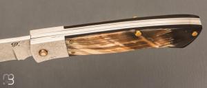  Couteau " Navaja Campesina" par Jesus Granda - Corne de buffle et damas