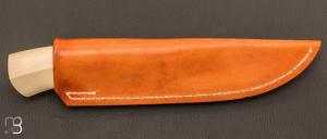   Couteau Nordique Custom de Pekka Tuominen - Micarta et RWL-34