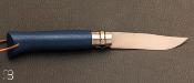 Couteau Opinel N°8 Baroudeur Bleu