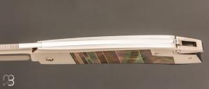   Couteau " R.B.L" custom de Guillaume Ducasse - Nacre noire