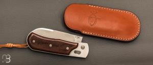  Couteau " Robusto" par Éric Parmentier - Micarta et RWL34