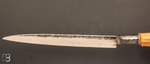    Couteau " The Slicer "  fixe par Roman Stoklasa - W2 et buis