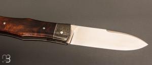  Couteau " Violon" par Philippe Lemonnier - Bois de fer d'Arizona et RWL34 