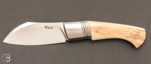   Couteau " Wallace " custom par Frédéric Augé - Mammouth et RWL-34