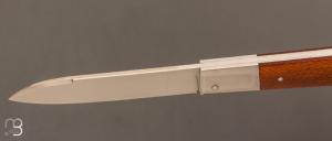   Couteau  " custom " par Vincent Lafaye - Micarta et lame en 14c28n