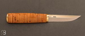 Couteau  "  puukko " Nordique Custom de Pekka Tuominen